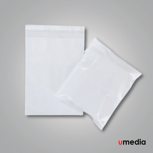 09"x12"+2" Premium White Security Courier Bag