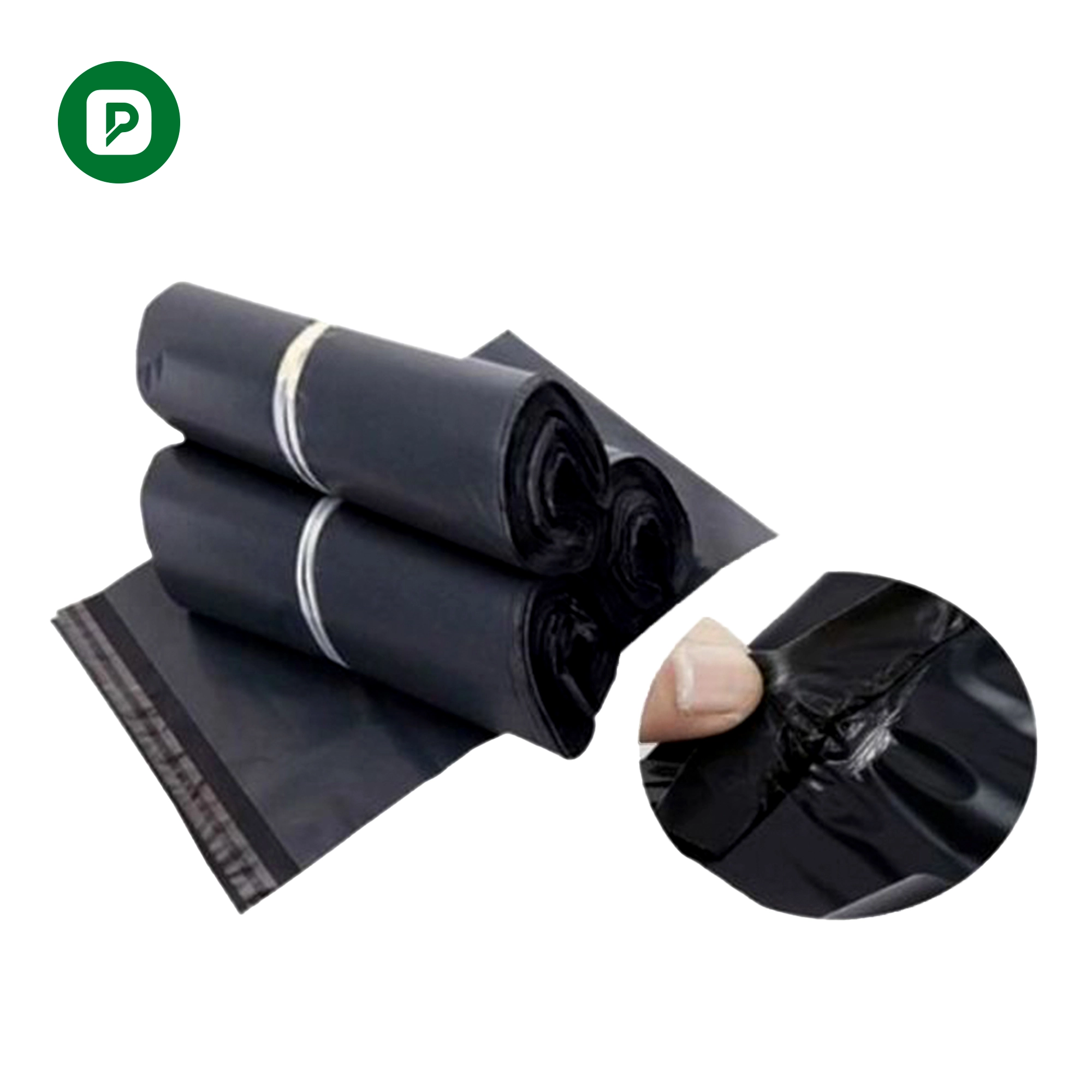 06"x08"+2" Courier Poly Bag (65 Micron)