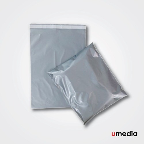 20"x26"+2" Premium Silver Security Courier Bag